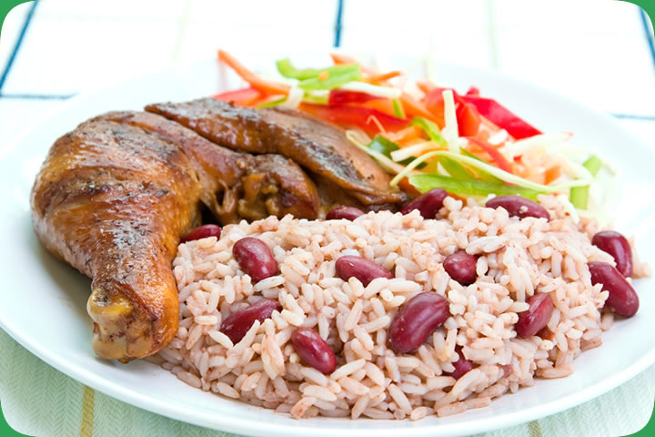 Jamaican Food, Lick yuh lips and ten finga dem