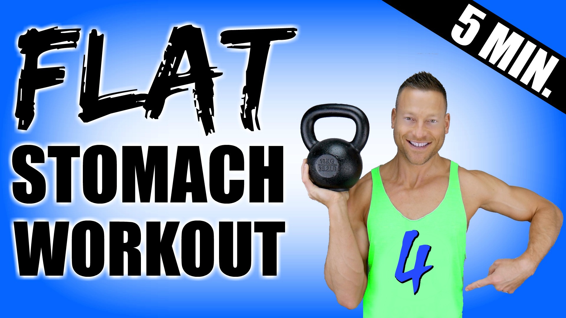 5 MINUTE FLAT STOMACH ABS WORKOUT 4 Flat Stomach