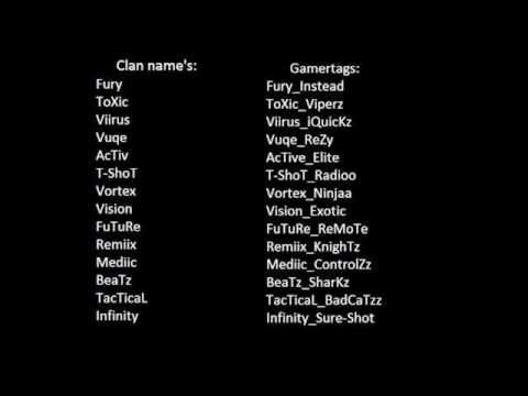 Clan Names generator