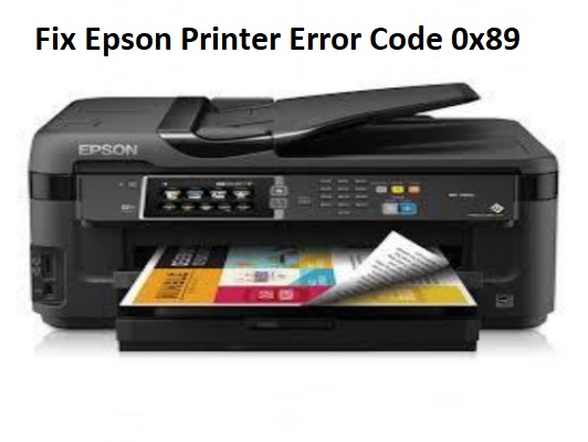 Epson Printer Error Code 0x89