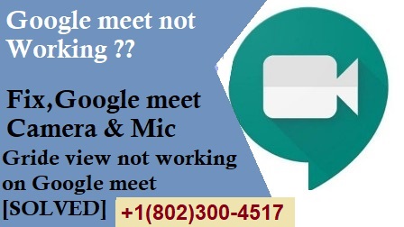 What happening with Google meet not working?