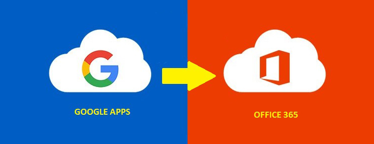 google apps to office 365
