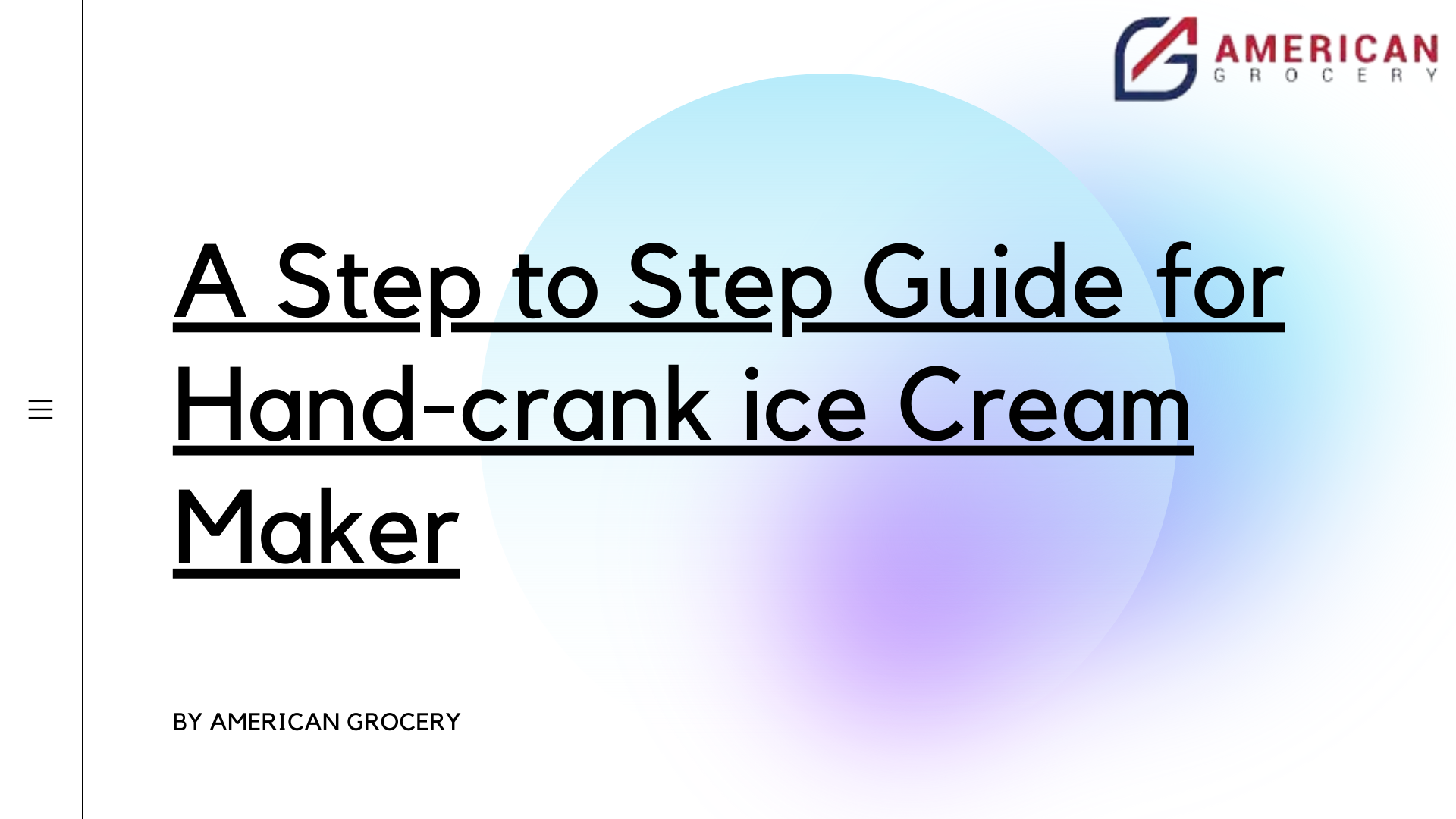 best hand crank ice cream maker