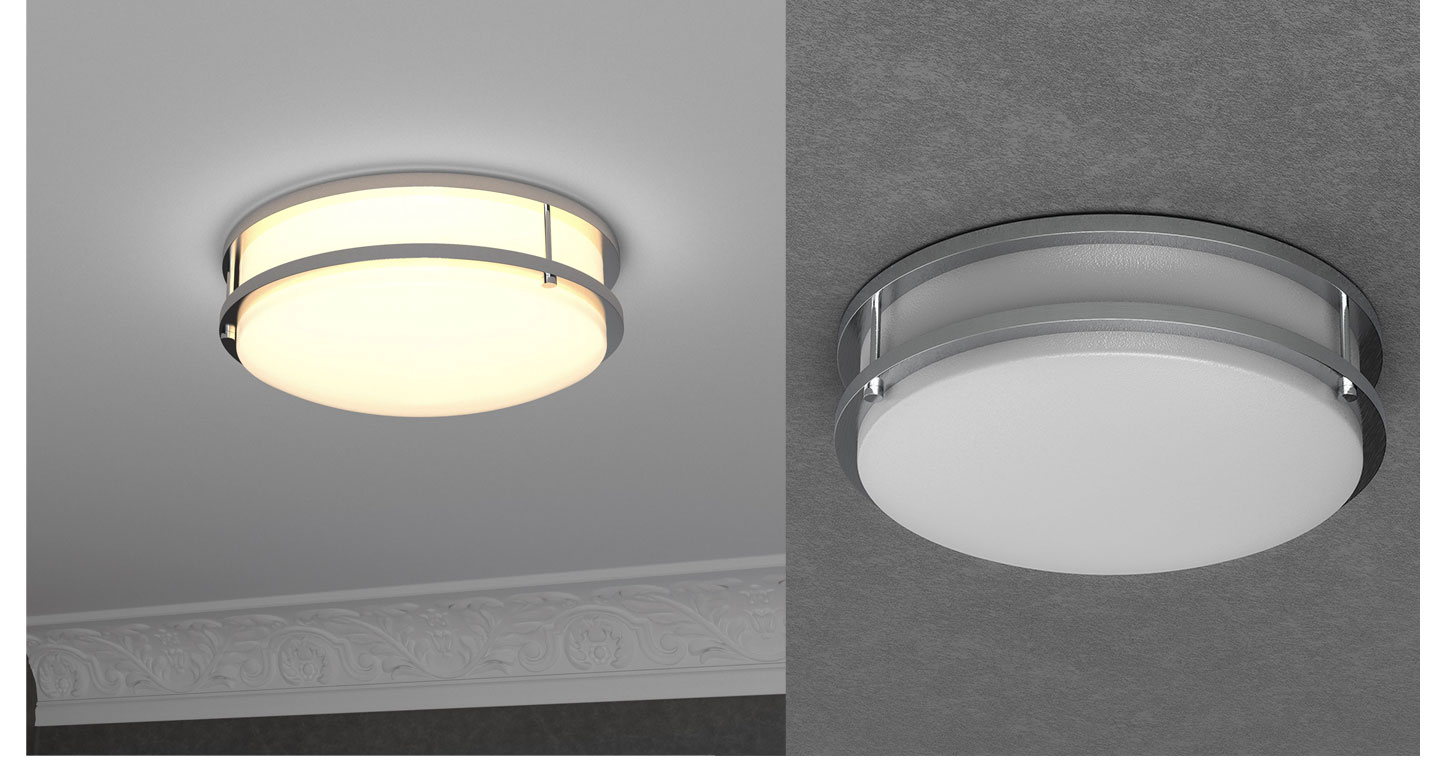 LED flush mount ceiling lights