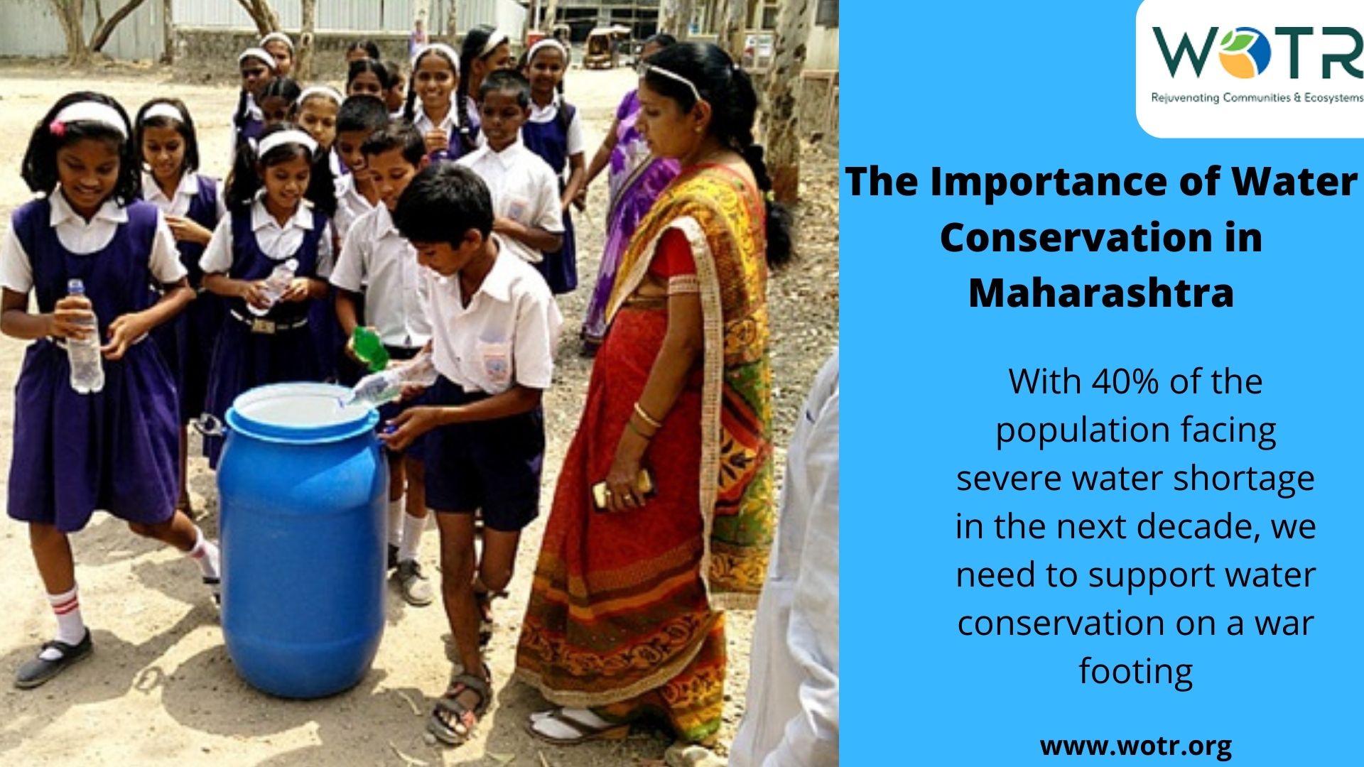 NGOs working for water conservation in Maharashtra