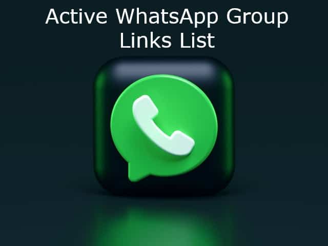 WhatsApp Group Links List