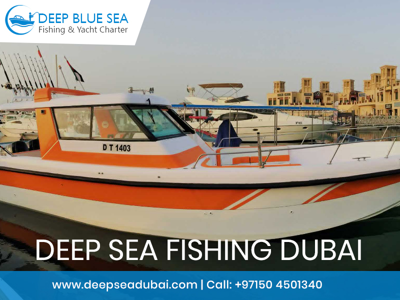 Fishing charters Dubai, Fishing boats in Dubai, Fishing trips in Dubai